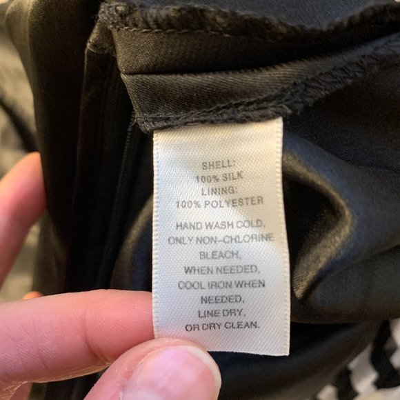 WHBM Silk maxi dress - strapless removeable straps - Picture 5 of 7